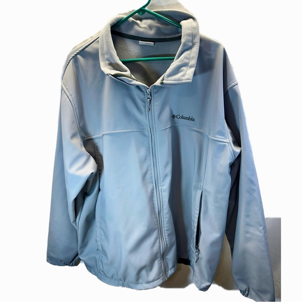 Columbia Light Blue Men's Lightweight Jacket